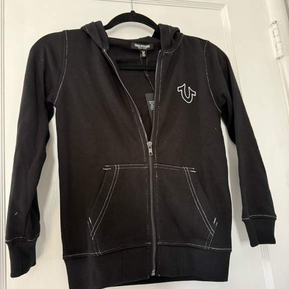 True Religion Kids Black Hoodie - Picture 1 of 5